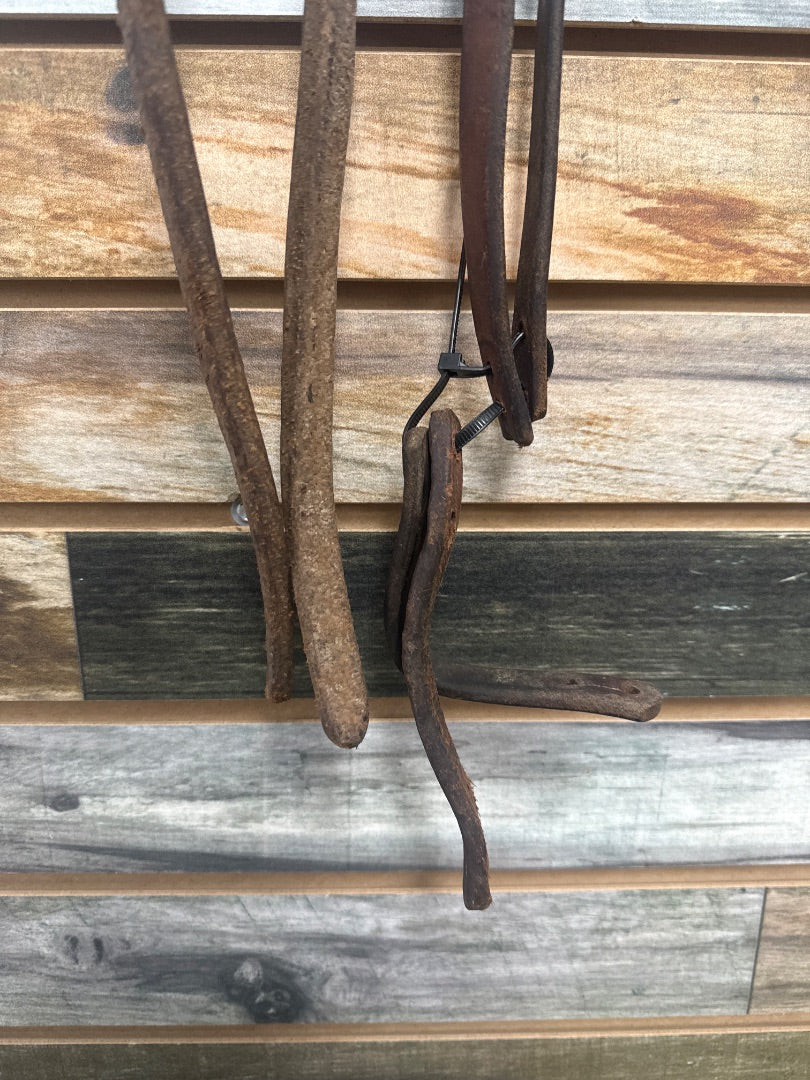USED Western Split Reins 1/2” Dark Oil