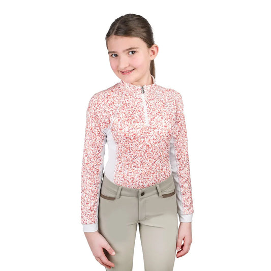 ERS - Ovation® Kids Quarter Zip SunShirt Long Sleeve