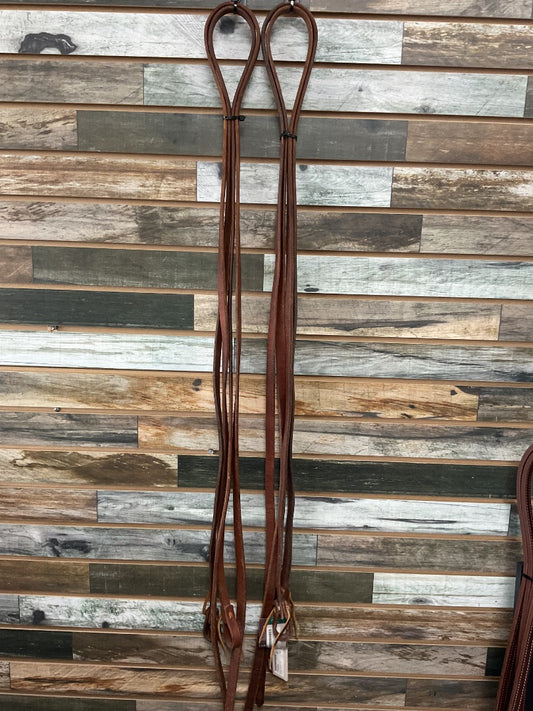 USED Schutz Split Reins 8ft Long  3/4" Thick Medium Oil