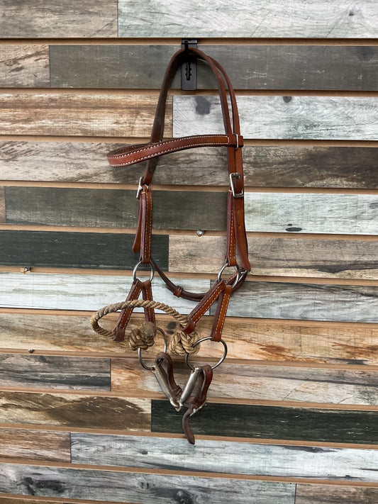USED  Bosal Horse Medium Oil