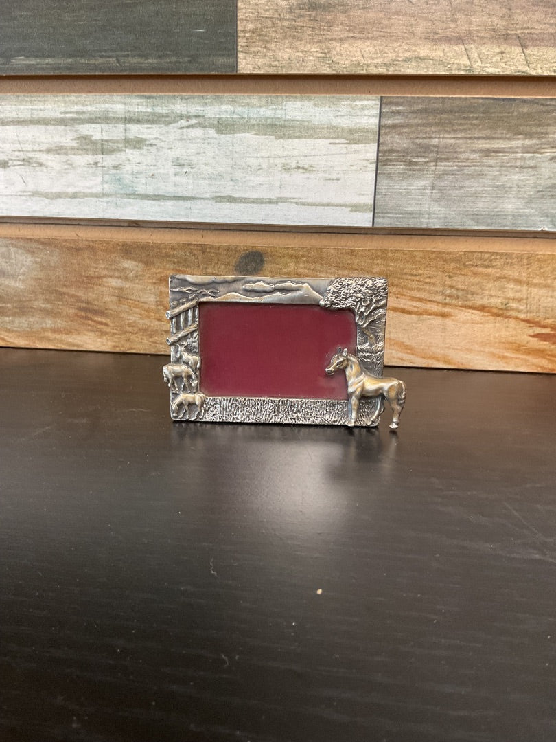 USED  Small Picture Frame  Silver