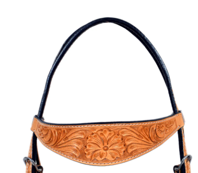 Hilason Floral Headstall