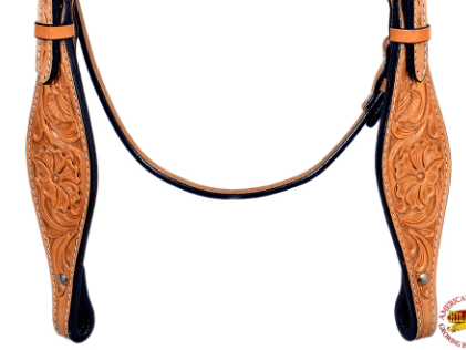 Hilason Floral Headstall
