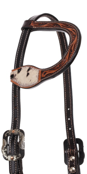 Showman Western Wallflower One Ear Headstall