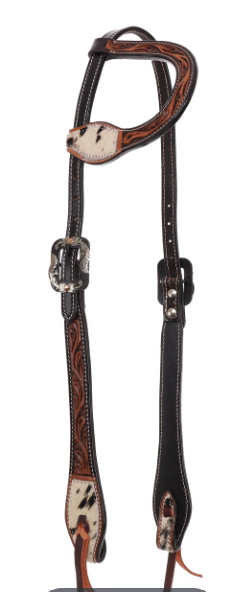 Showman Western Wallflower One Ear Headstall