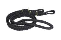 Pro Choice Braided Barrel Reins Black