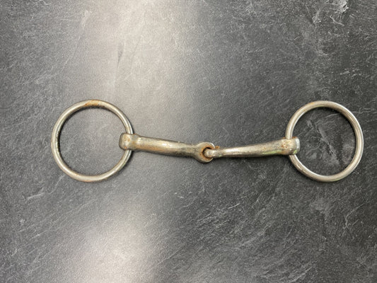 USED  O Ring Snaffle 5” Silver