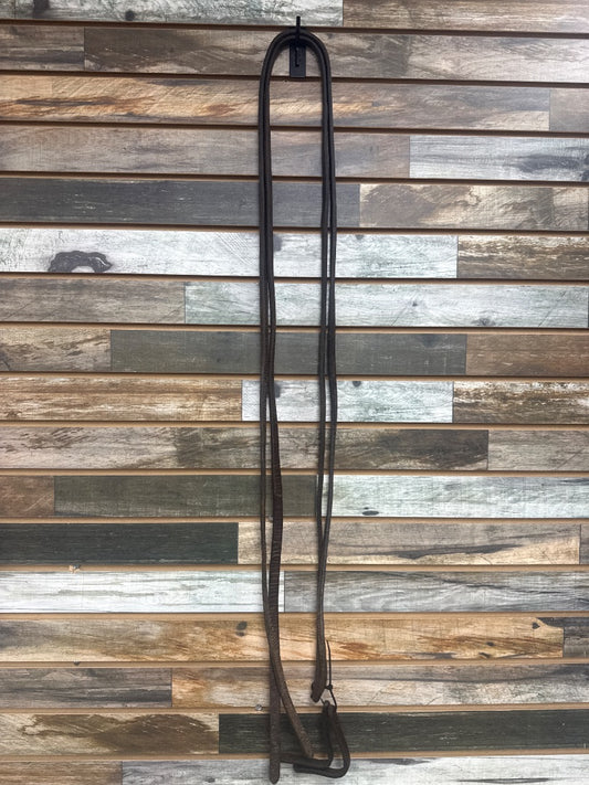 USED  Western Split Reins 1/2” Dark Oil