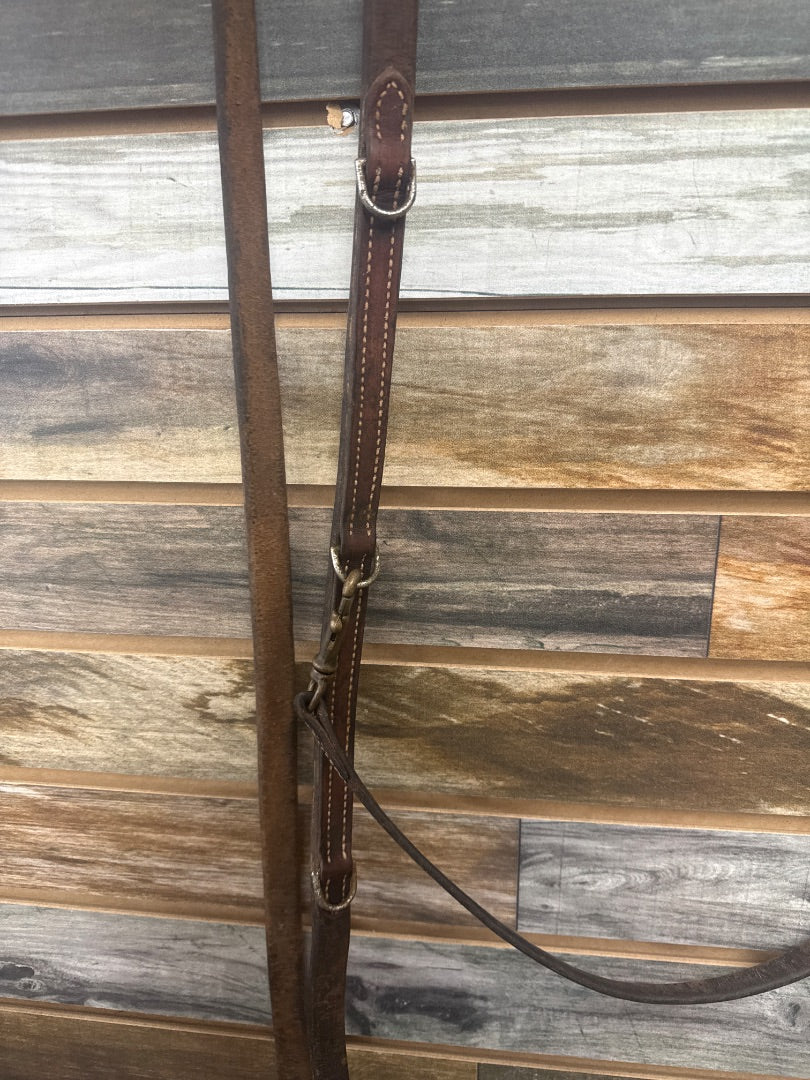 USED Weaver German Martingale Set Horse Dark Oil